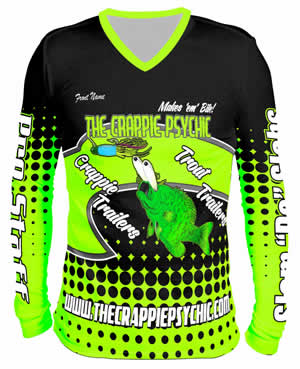 Crappie Pyschic Mens SS Jersey